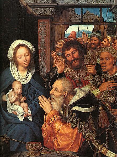 Quentin Matsys The Adoration of the Magi oil painting image